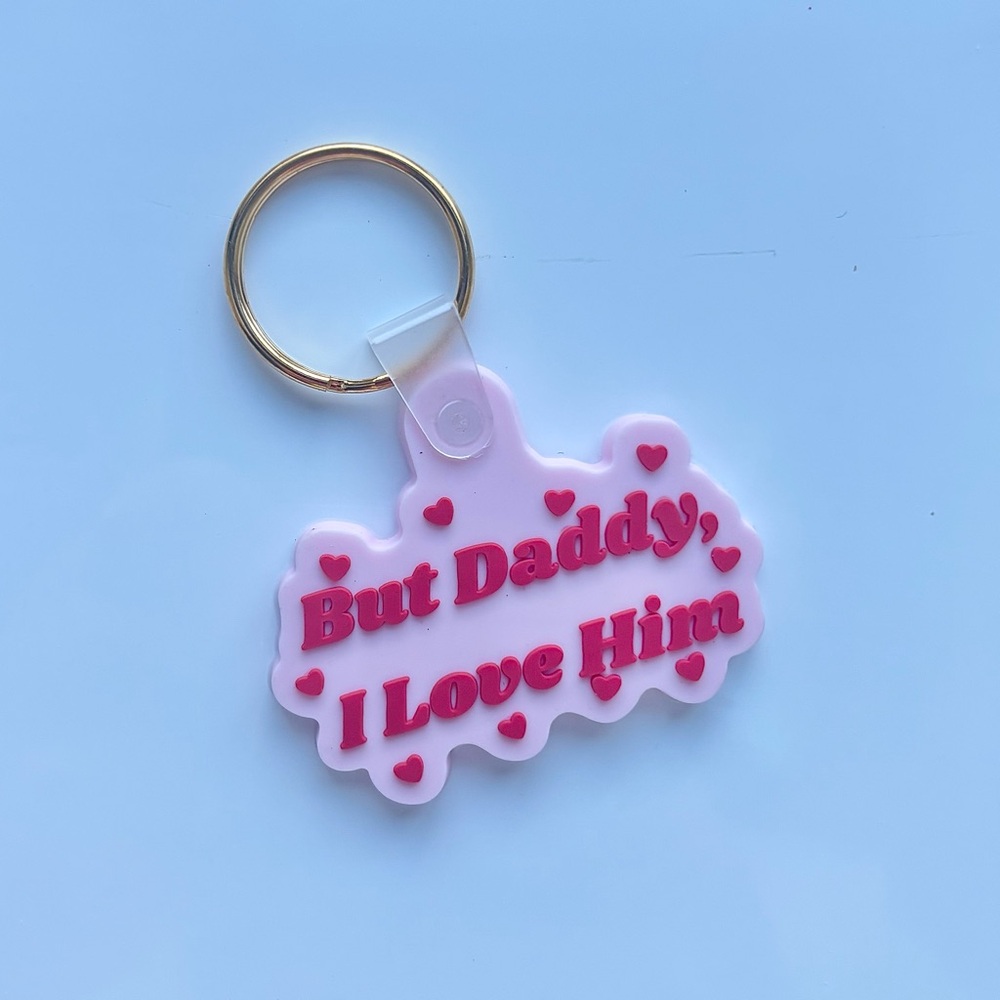 ❤️Disney But Daddy, I Love Him Keychain
